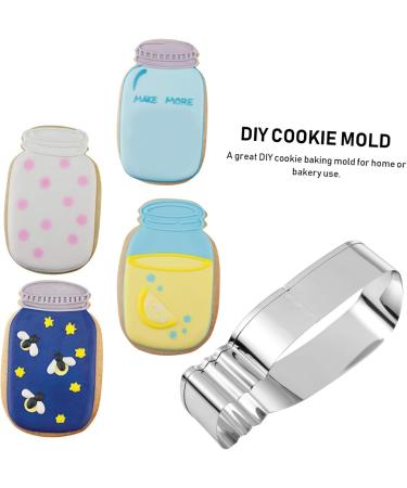 Alipis 10 Pcs Biscuit Mold Biscuits DIY Baking Mold Metal Dies Stainless Steel Cake Mold Honey Jar Fruit 202352I198SW30AL814WMVN6W 10.6X5.8X2.5CM Silver - Buy Online on GoSupps.com
