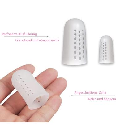 14-Part Silicone Toe Separator & Caps Set | Comfortable Protection for Blisters & Corns | Ideal for Hiking & Daily Use - Buy Online on GoSupps.com