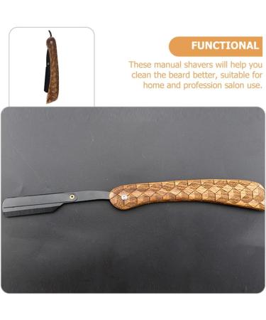 Minkissy Manual Razor Head - Professional Bart Razor for Men | Rustproof Steel Trimmer for Hairdressers & Sports - Buy Online on GoSupps.com