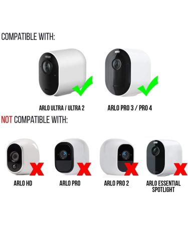 16ft Weatherproof Outdoor Charging Cable for Arlo Cameras | Quick Charge Adapter | Compatible with Arlo Ultra/Ultra 2/Pro 3/Pro 4 | White - 1 Pack - Buy Online on GoSupps.com