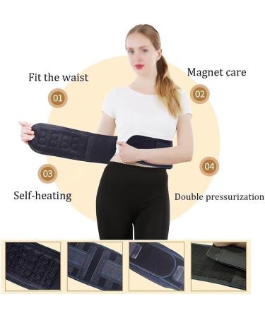 Hexeh Self-Heating Lower Back Support Pain Relief for Sciatica Spinal Stenosis & Herniated Disc | Sizes L & S - Buy Online on GoSupps.com