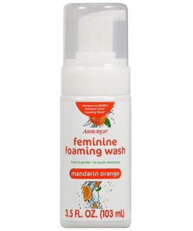Assured Feminine Foaming Wash - Creamy Coconut & Mandarin Orange - 2-ct Set | International Shipping Available - Buy Online on GoSupps.com