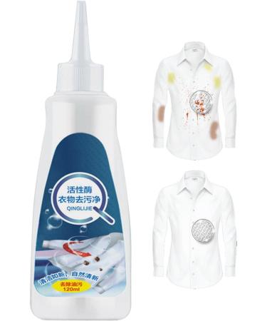 Clothes Stain Remover Carpet Stain Remover 120ml Instant Wash Fabric Stain Remover Removes Oil Paint Blood Ink Coffee Pet Stains Pisole - Buy Online on GoSupps.com