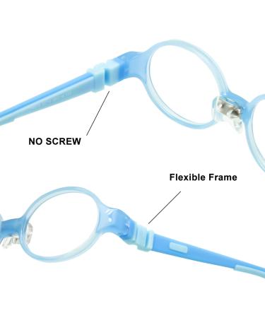 Enzodate Children's Optical Glasses Size 38 - No-Screw Safe & Flexible TR90 Frame for Ages 1-2 - Shipping Worldwide - Buy Online on GoSupps.com