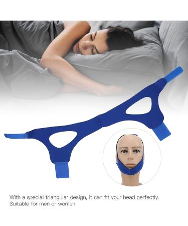 Neoprene Anti Snoring Belt - Comfortable Blue Stop Snoring Solution for Night Sleeping - Buy Online on GoSupps.com