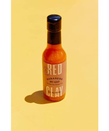 Red Clay Hot Habanero Sauce - 5oz Spicy Gourmet Condiment - Buy Online on GoSupps.com