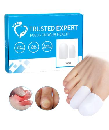10 Pairs Silicone Toe Cushion Tubes - Adjustable Pain Relief & Protection for Ingrown Toenail, Callus, Corns - Prevent Rubbing & Toe Problems - Buy Online on GoSupps.com