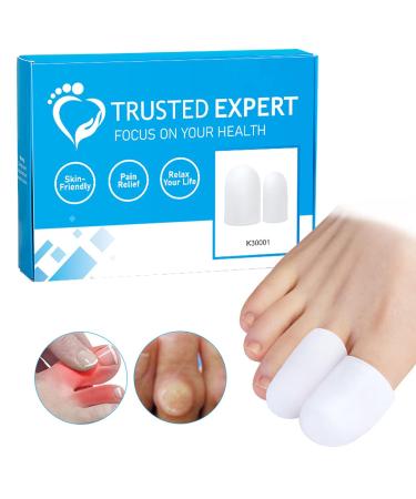 Toe Cushion Hose - Angrek 10 Pairs Silicone Adjustable Toe Caps for Pain Relief & Protection from Ingrown Toenails & Friction - Buy Online on GoSupps.com