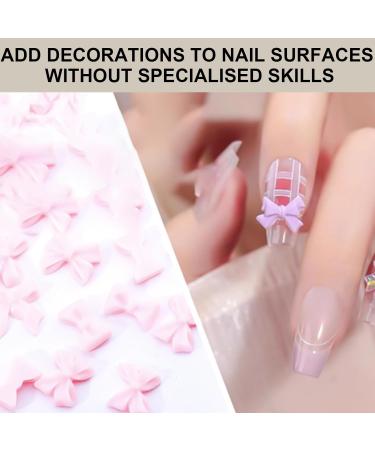 12 Grid 3D Bow Mixed Shape Bowknot Nail Art Pearl Resin Nail Art Decoration Acrylic Nails SZSP06 - Buy Online on GoSupps.com
