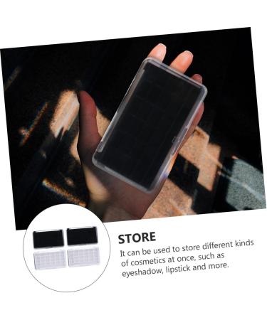 DOITOOL 12 Pcs Box Empty Eye Shadow Box Eyeshadow Plastic Containers Diy Cosmetic Pallet Lipstick up - Buy Online on GoSupps.com