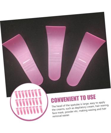 Beavorty 50-Piece Reusable Spatula Set | Wax Mixing & Application Tools for Hair Wax Depilation and Facial Treatments | Durable ABS & PP Material - Buy Online on GoSupps.com