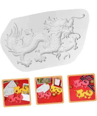 STOBOK Mold Chocolates Baking Tool Silicone Candy Party Chocolate DIY Chocolate Mould Chocolate Making Tools Fondant Making Baking Supplies Dragon Shape Clay Fudge Silica Gel - Buy Online on GoSupps.com