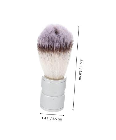 Buy Hemoton Mens Hair Shaving Brush | Stainless Steel Beard & Shaving Brush for Perfect Grooming - Buy Online on GoSupps.com
