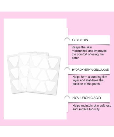 Facial plasters moisturizing firming 144 pieces caring lotion for temples forehead lips neck wrinkles - Buy Online on GoSupps.com