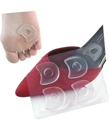 IWOWHERO 4 Sheets Shoe Cushion Insoles Corn Cushion Pad Foot Corn Cushions Toe Corn Cushions Toe Cushions Corn Removal Pads U Shaped Foot Pad White Polishing Pad Care - Buy Online on GoSupps.com