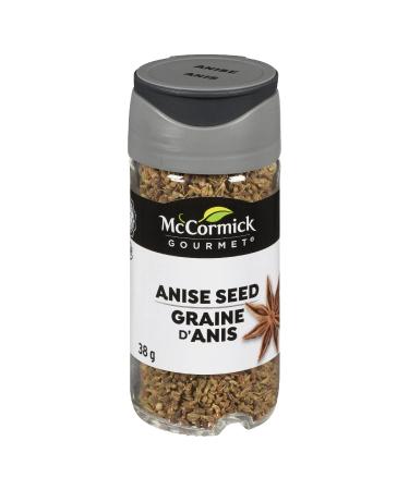 McCormick Gourmet (MCCO3) New Bottle Premium Quality Natural Herbs & Spices Anise Seed 38g