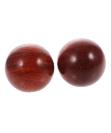 Gatuida 3 sentences Handball Small wooden beads Hand training ball Massageball Hand massage cladding smooth wooden balls Drop shipping massage globe wood handicrafts handicrafts scrollrad mahogany
