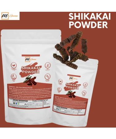 100% Pure Shikakai Powder for Hair Care | Natural Hair Cleanser & Conditioner - 100 GMS / 0.22 LBS | International Shipping Available - Buy Online on GoSupps.com