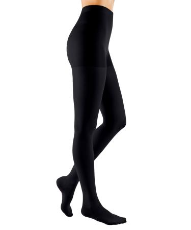 mediven Comfort 30-40 mmHg Closed Toe Maternity Compression Pantyhose VI Petite Ebony Ebony VI-Petite