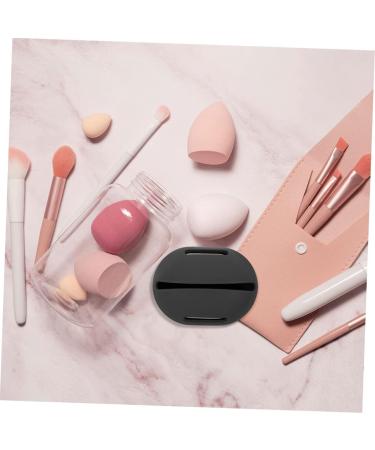 Gogogmee 1set Powder Puff Storage Box Miss Beauty Egg Small Black 20X4.8CM - Buy Online on GoSupps.com