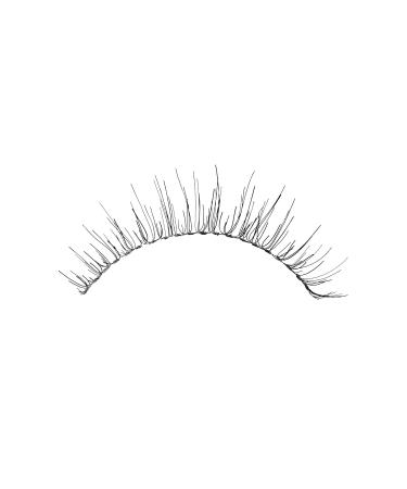 KISS Ever EZ Lashes Double Pack No. 03 | Reusable Natural Eyelash Starter Kit with Easy-Angle Applicator | 2 Pairs of Human Hair False Eyelashes in Black - Shop Now Worldwide - Buy Online on GoSupps.com