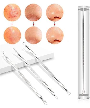 Acne Needle 1pc Acne Needles Stainless Steel Pimple Extractor Acne Clip Pore Cleaner Face Skin Care Tools (Color : 04) - Buy Online on GoSupps.com