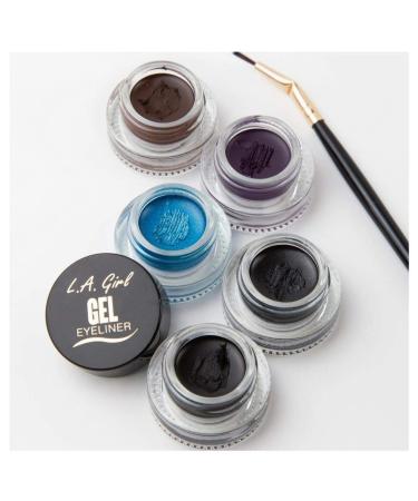 L.A. Girl Gel Eyeliner GEL735 Rich Chocolate Brown - Long-Lasting Formula - Buy Online on GoSupps.com