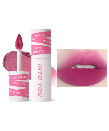 Into you lipstick matt lips tint build matte lipstick finish also as a liquid blush long -lasting waterproof lip gloss lip mucus increase your lips beauty (em22)