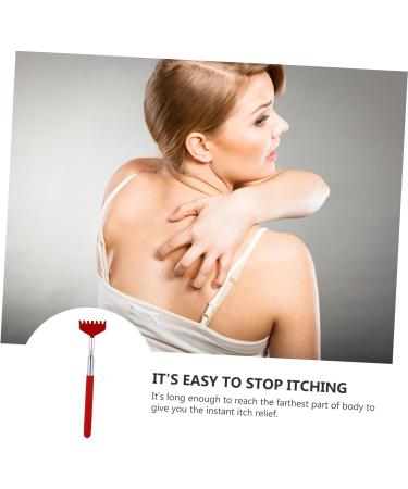 Shop Minkissy 3x Telescopic Tickling Rake - Red Stainless Steel Massage Tool for Ultimate Relaxation | International Shipping Available - Buy Online on GoSupps.com