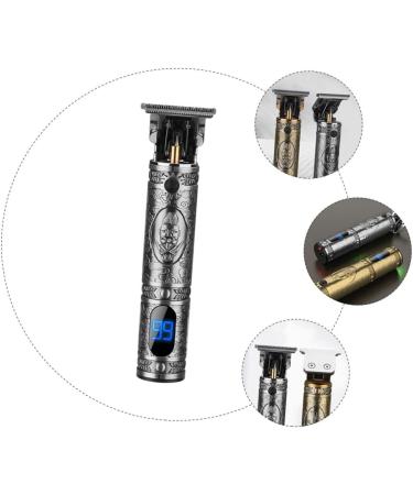 Didiseaon 1 Set Oil Head Hair Clipper Hair Cutting Tools Beard and Mustache Trimmer for Men LCD Display Electric Electric Safe Hair Clipper Metal Fader Liquid Crystal T9 - Buy Online on GoSupps.com