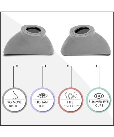 Super Sunnies Strapless Tanning Goggles - 12-Pack Pastel Colors | UV Eye Protection FDA Compliant - Buy Online on GoSupps.com
