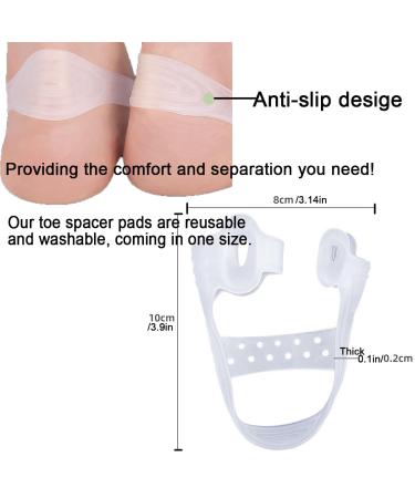 Gel Bunion Pads & Toe Separators - Effective Bunion Relief Correctors for Day & Night Support - Buy Online on GoSupps.com