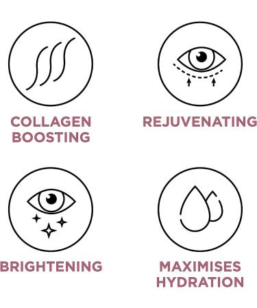 Vice Reversa Eye Rejuvenator - Hyaluronic Acid Under Eye Patches for Hydration & Brightening - MicroCrystal Skincare (12 Pairs) - Buy Online on GoSupps.com