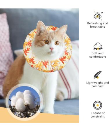 Kytpyi Halskrause Cat Collar - Adjustable Stain-Resistant Waterproof Cotton - Perfect for Cats & Small Dogs (17-27cm) - Buy Online on GoSupps.com