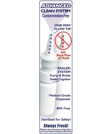 Pressureze Kids All-Natural Sterile Nasal Spray - Fast Relief for Sinus Allergies & Congestion | 130 Sprays - 18ml/0.6fl oz (1 Pack) - Buy Online on GoSupps.com