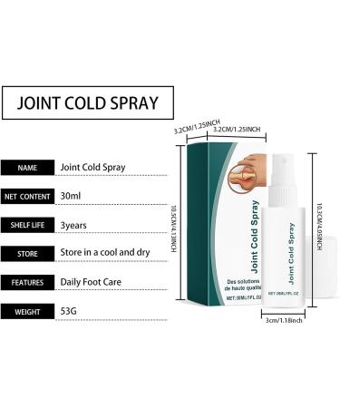  G n rique Leg Spray - 30ml Relief Cooling Solution for Professionals Cold Compress Quick Soothing Effect with Light and Easy Application Body Care for Back - Buy Online on GoSupps.com