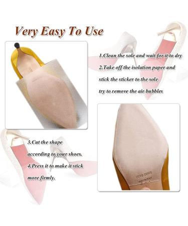 ZiftMART Crystal Clear Sole Sticker Protector for Red Bottom Heels - 4pcs - Buy Online on GoSupps.com