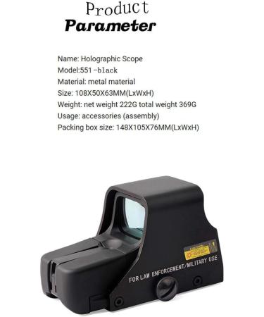 Replica Metal Holographic Red/Green Dot Sight Scope - Bright and Durable - Buy Online on GoSupps.com