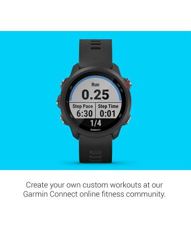 Garmin Forerunner 245 Music, GPS Running Smartwatch with Music and Advanced Dynamics, Black (Renewed) - Buy Online on GoSupps.com