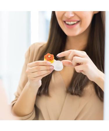 HEALLILY 6pcs Plastic Contact Lens Storage Case - Travel-Friendly Soaking Container for International Use - Buy Online on GoSupps.com