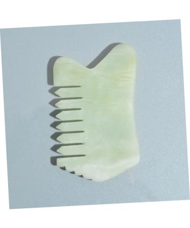 Frcolor Head Massage Kamm - Jade Comb for Relaxation Pregnancy and Scalp Care | International Shipping Available - Buy Online on GoSupps.com