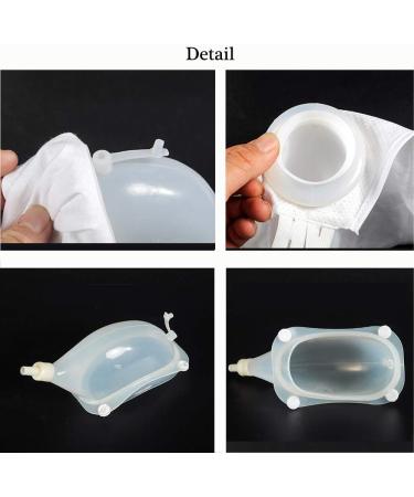 Urine Bag Urinal Pee Holder Silicone Wearable Urine Bag Incontinence Pants Holder Collector 1000ml Elderly - Buy Online on GoSupps.com