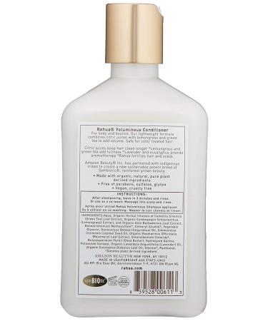 Rahua Voluminous Conditioner 9.3 Fl Oz - Organic Volumizing Conditioner with Lavender and Eucalyptus - Ideal for Fine/Oily Hair - Buy Online on GoSupps.com