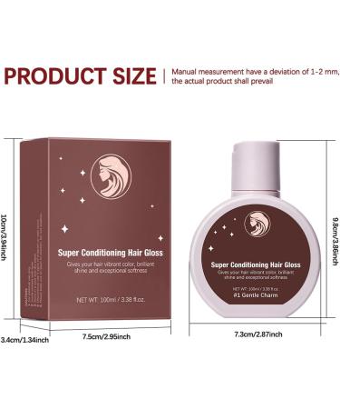 Jiimhte Super Shiny Revitalizing Shine 100 ml SemiPermanent Shine Enhances Color and Increases Shine and Hydration for Women and Girls 1 1 Count Pack of 1 - Buy Online on GoSupps.com