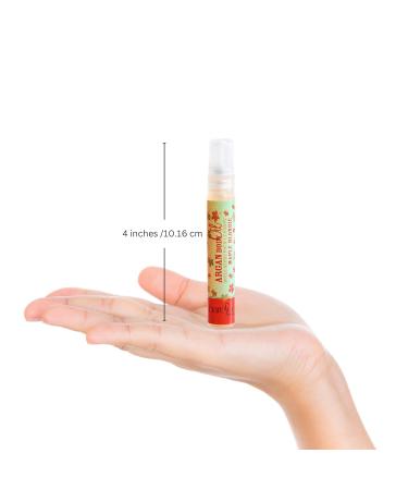 Travel Size Mini Argan Body Oil - 8ml (Maple Blondie) for Nourished Skin | Shop Internationally - Buy Online on GoSupps.com