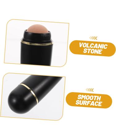 Balacoo 12 Pcs Volcanic Rock Oil Removing Ball Facial Roller Oily Skin Care Roller Volcanic Stone Ball Shiny Beigex3pcs 1 count (Pack of 1) - Buy Online on GoSupps.com
