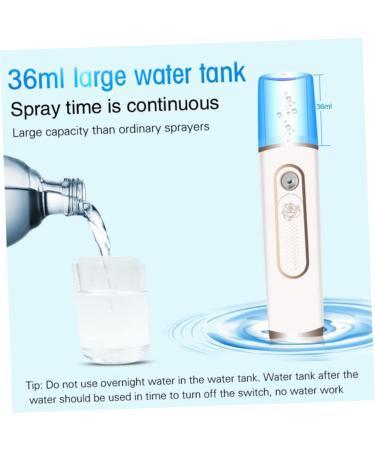 Kichvoe Nano Mist Sprayer Portable Humidifiers Nano Facial Mister Mini Face Humidifier Facial Spa Steamer Facial Portable Steamer Face Sprayer Skin Care Moisturizing - Buy Online on GoSupps.com