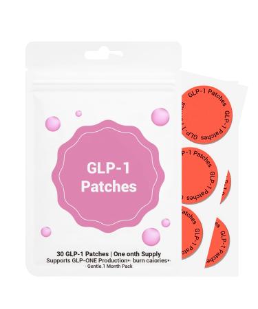 GLP-1 Wellness Patches: Natural Plant Ingredients for Women s Health & Wellness Vegetarian-Friendly Applicable to Various Body Parts 30 Count