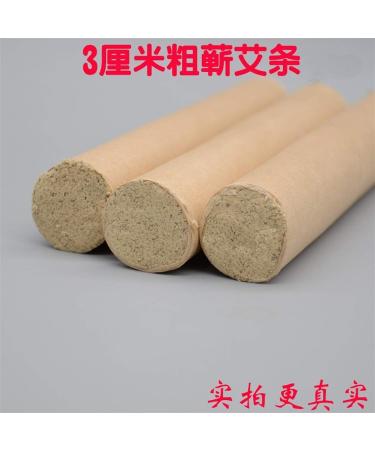 Hliang Moxa Roll - 3cm Thick Hand Rolled Moxa Sticks for Moxibustion | Pure Mulberry Moxa | International Shipping - Buy Online on GoSupps.com