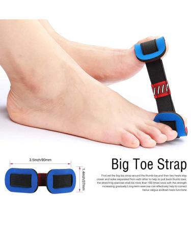 Toe Relief Protector Kit - Alleviate Pain from Hammer Toe & Hallux Valgus | Toe Separators & Footrests for Healing - Buy Online on GoSupps.com